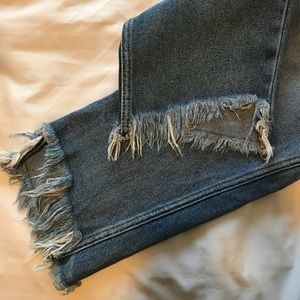 Hidden Jeans Vintage Raw Hem Boyfriend Size 28